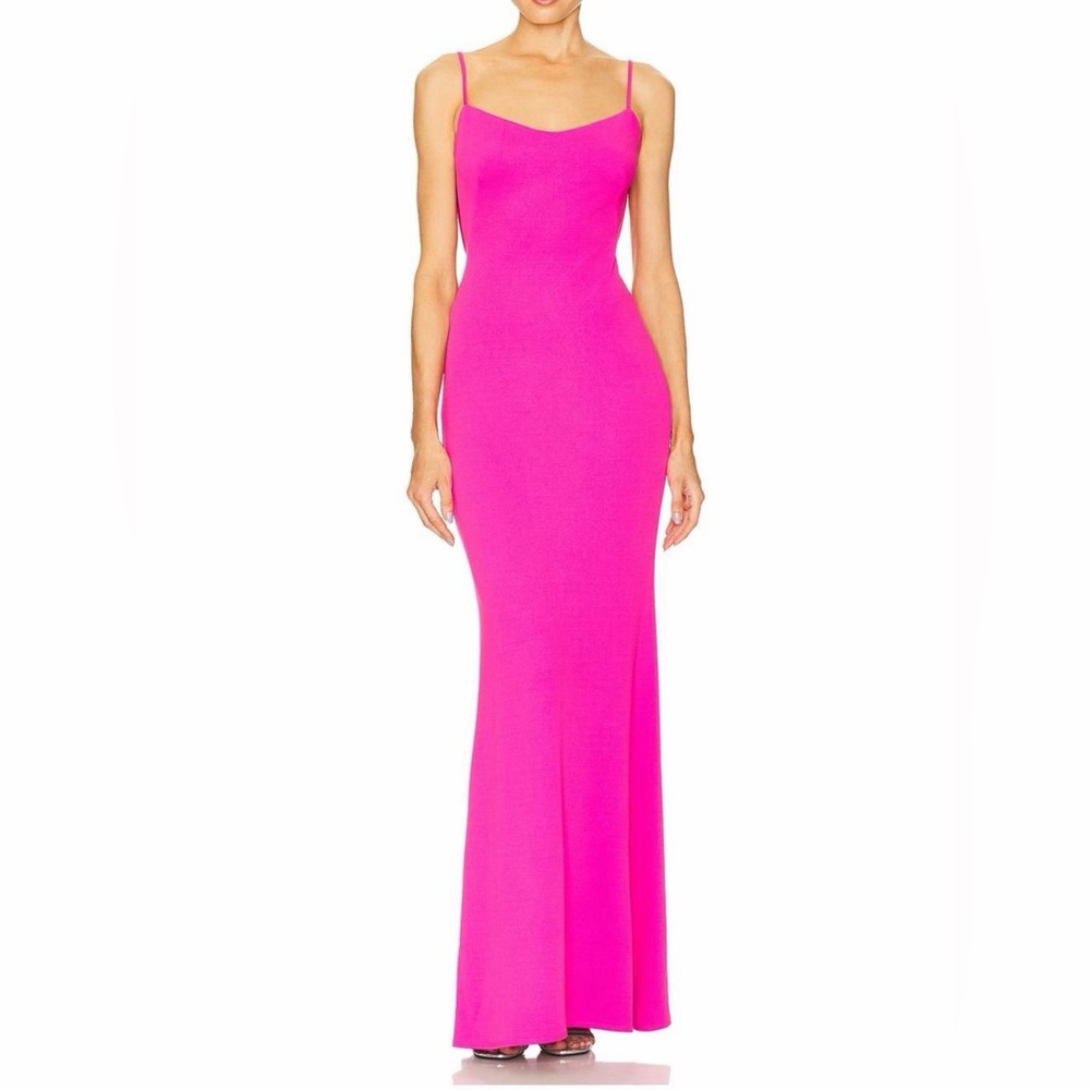Katie May Vibrant Pink Maxi Dress